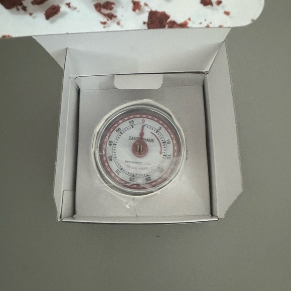 NWT Zassenhaus White Kitchen Timer Speed - Picture 3 of 7